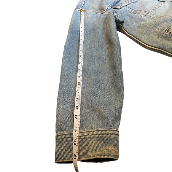 Madewell Trucker oversized Denim Jacket size S - Picture 7 of 11